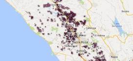 Interactive Map of Sonoma Area Wineries
