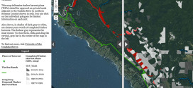 Interactive map of Gualala River logging plans 2015