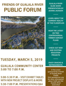 FoGR Public Forum - March 5, 2019
