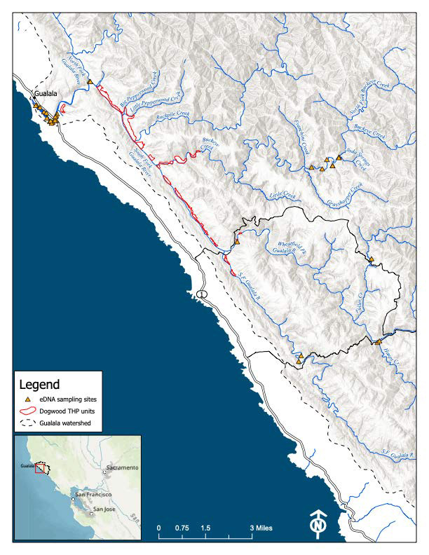 Frissell-Map-of-locations-of-eDNA-sample-collection