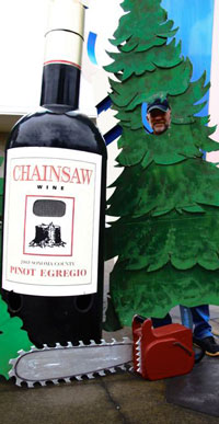 Pinot Egregio, Chainsaw Wine
