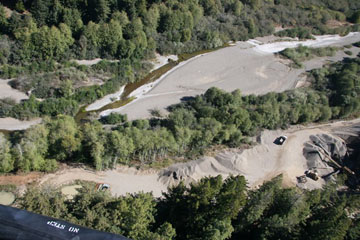 Valley Crossing gravel plant, Gualala River watershed, October 2007